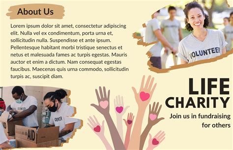 charity brochure|Free editable charity brochure templates to print .